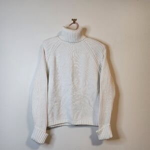 Vintage Jean Pierre White Turtleneck Sweater